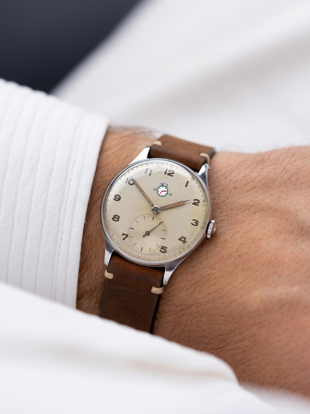 O-Mega Oversized Vintage Watch