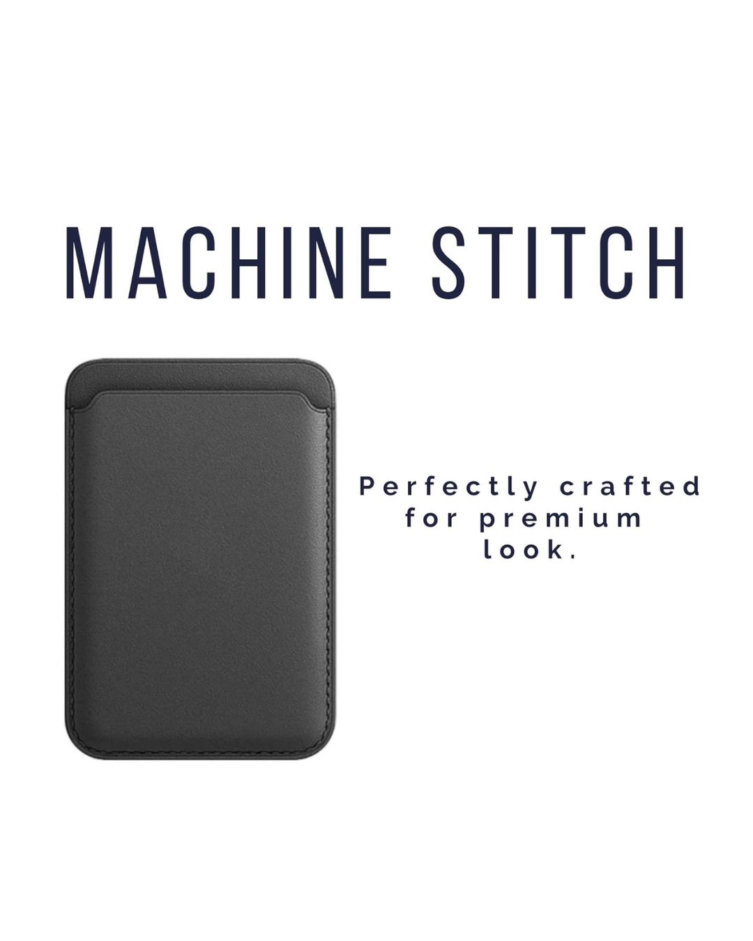 GripMate™ – Slim MagSafe Vegan Leather Wallet