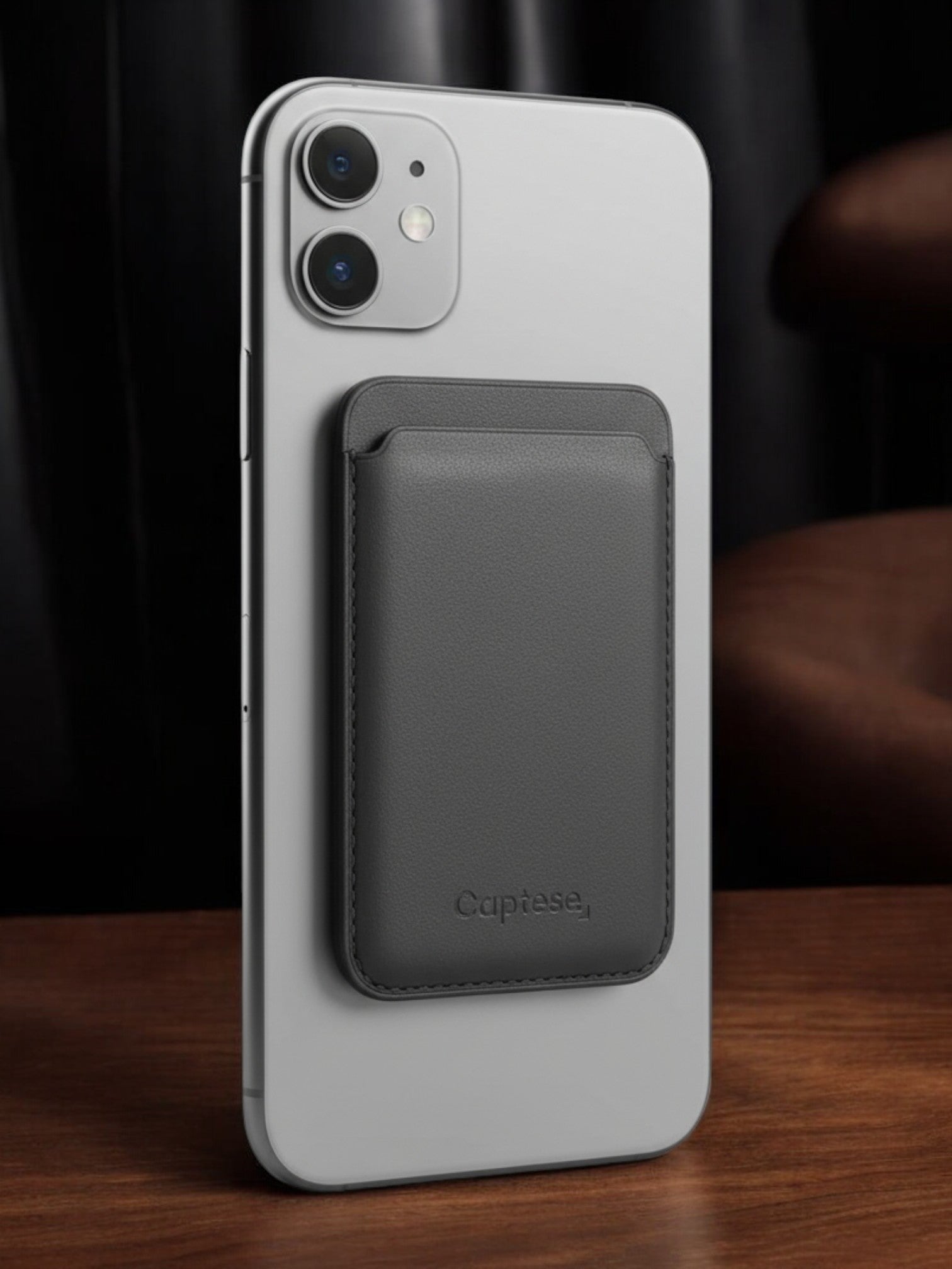 GripMate™ – Slim MagSafe Vegan Leather Wallet