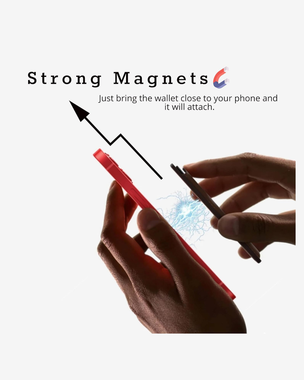 GripMate™ – Slim MagSafe Vegan Leather Wallet