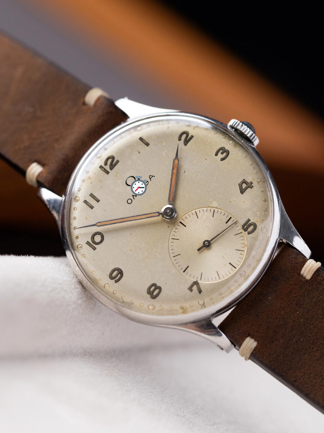 O-Mega Oversized Vintage Watch