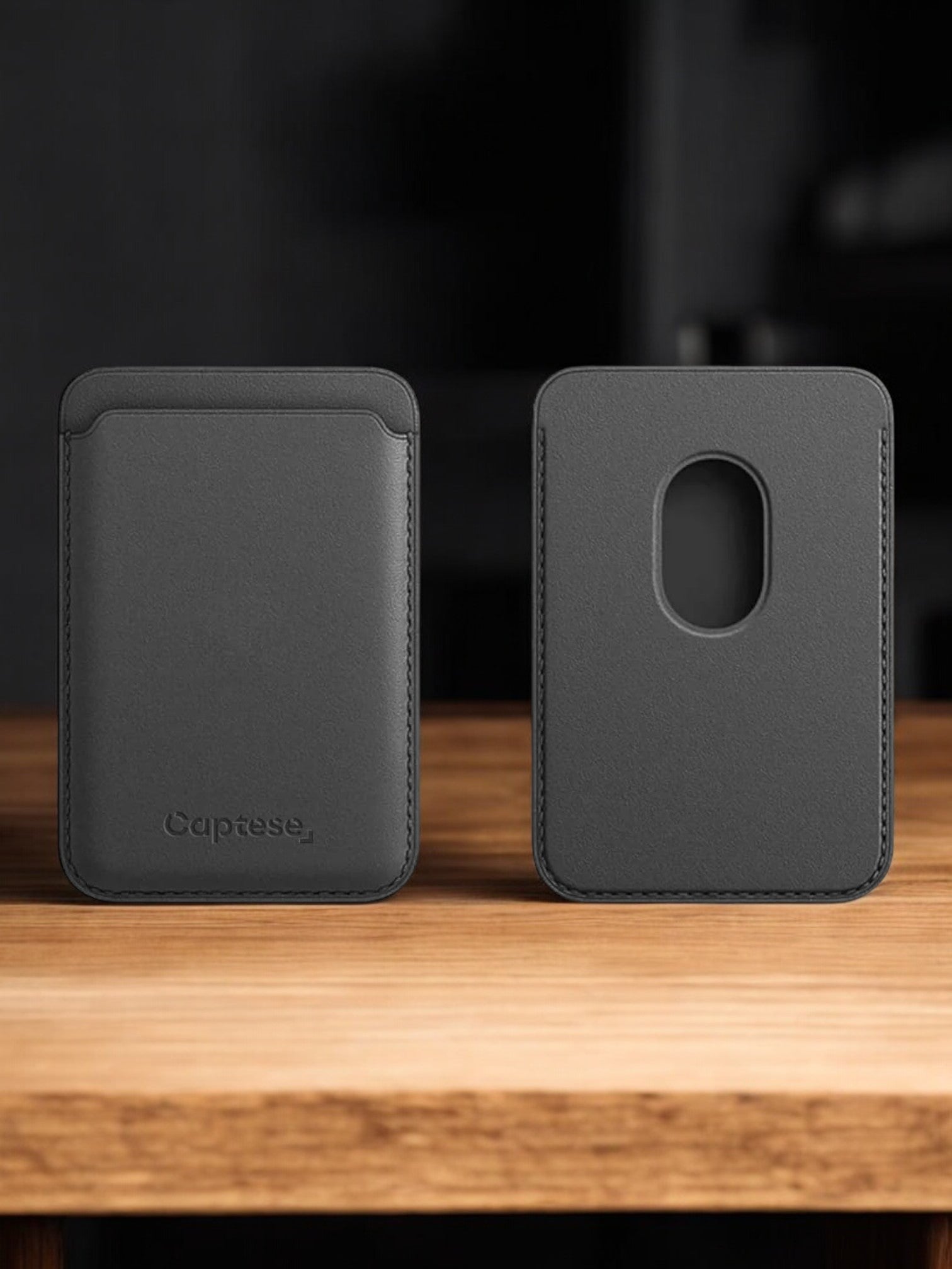 GripMate™ – Slim MagSafe Vegan Leather Wallet