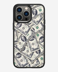 Money Money Printed Glass Case