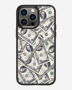 Money Money Printed Glass Case