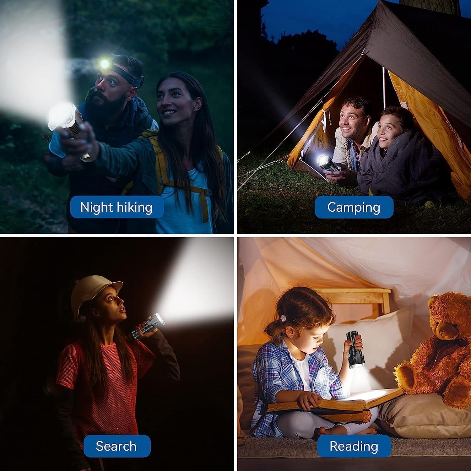 BlazeBeam™ Quad-Core LED Flashlight