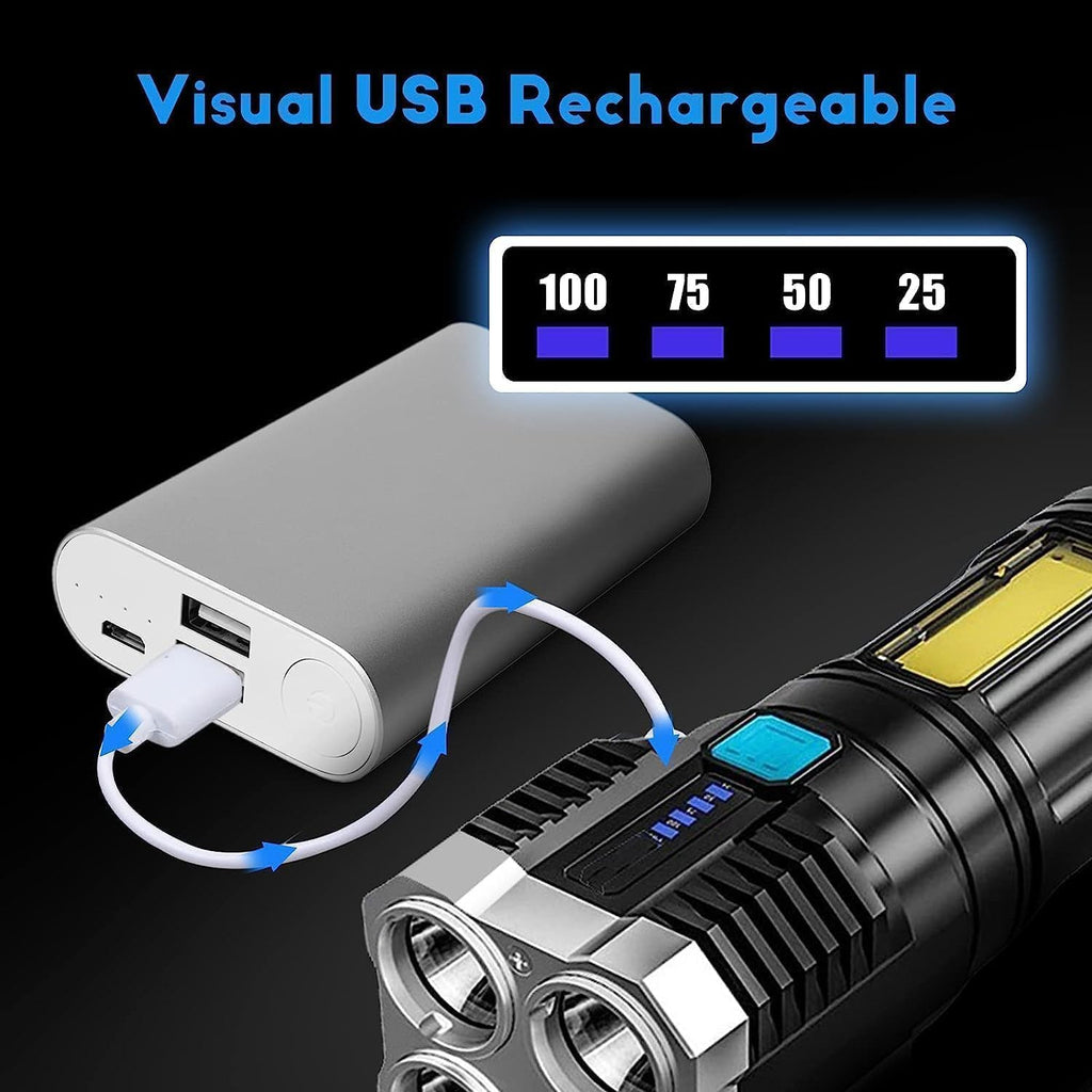 BlazeBeam™ Quad-Core LED Flashlight