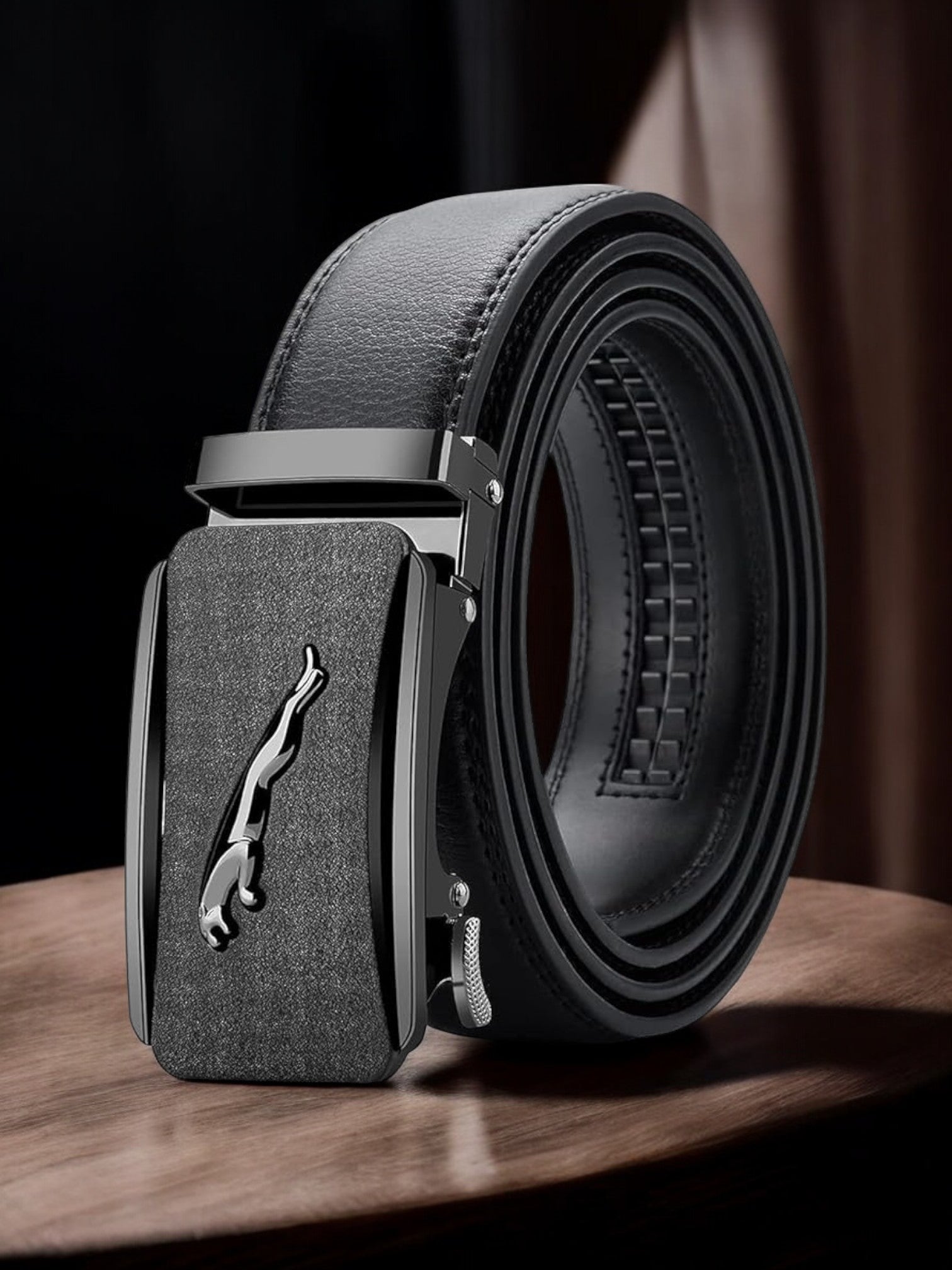 Jag Black Autolock Buckle Belt