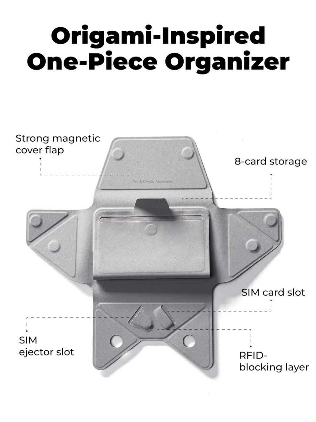 SnapFold™ Origami MagSafe Wallet