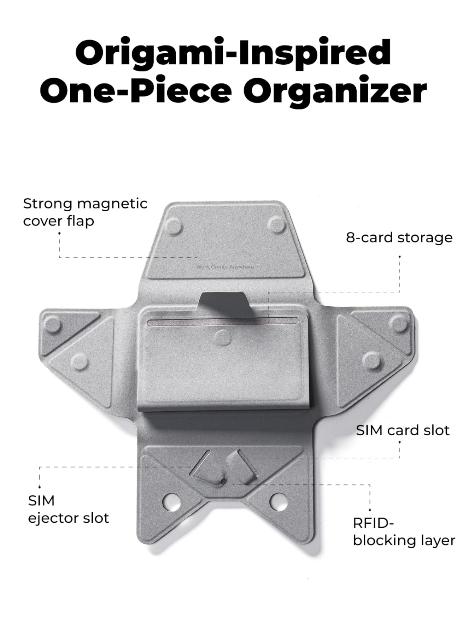 SnapFold™ Origami MagSafe Wallet