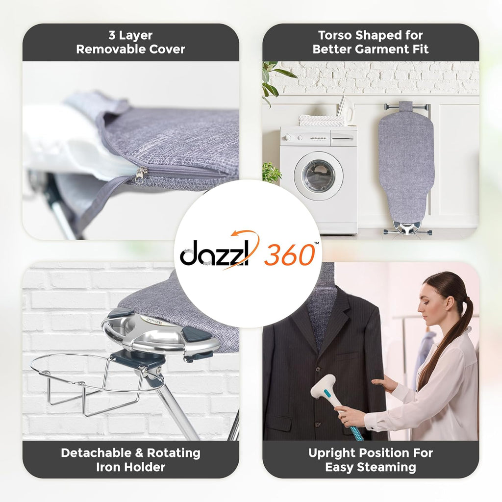 Dazzl 360 Adjustable Rotating Ironing Board