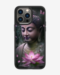 Buddha Printed Glass Case