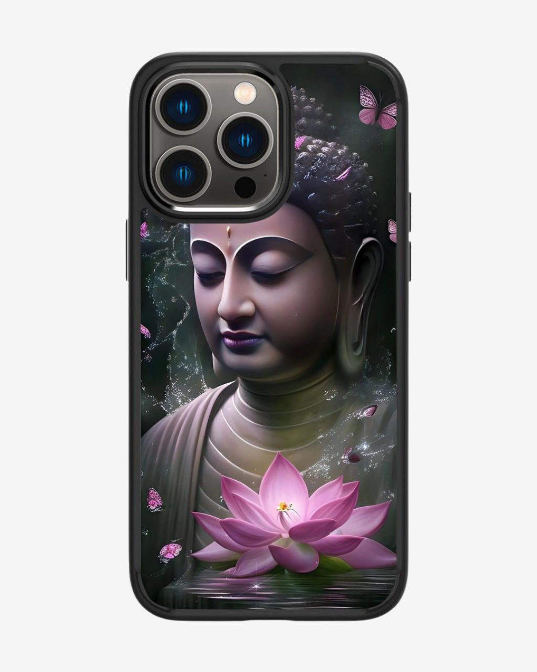 Buddha Printed Glass Case