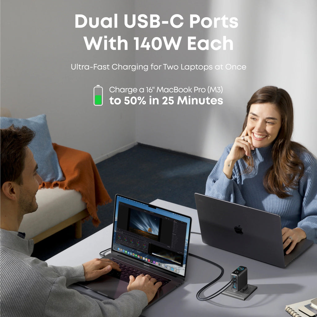 Enker Charger (140W, 4-Port, PD 3.1)