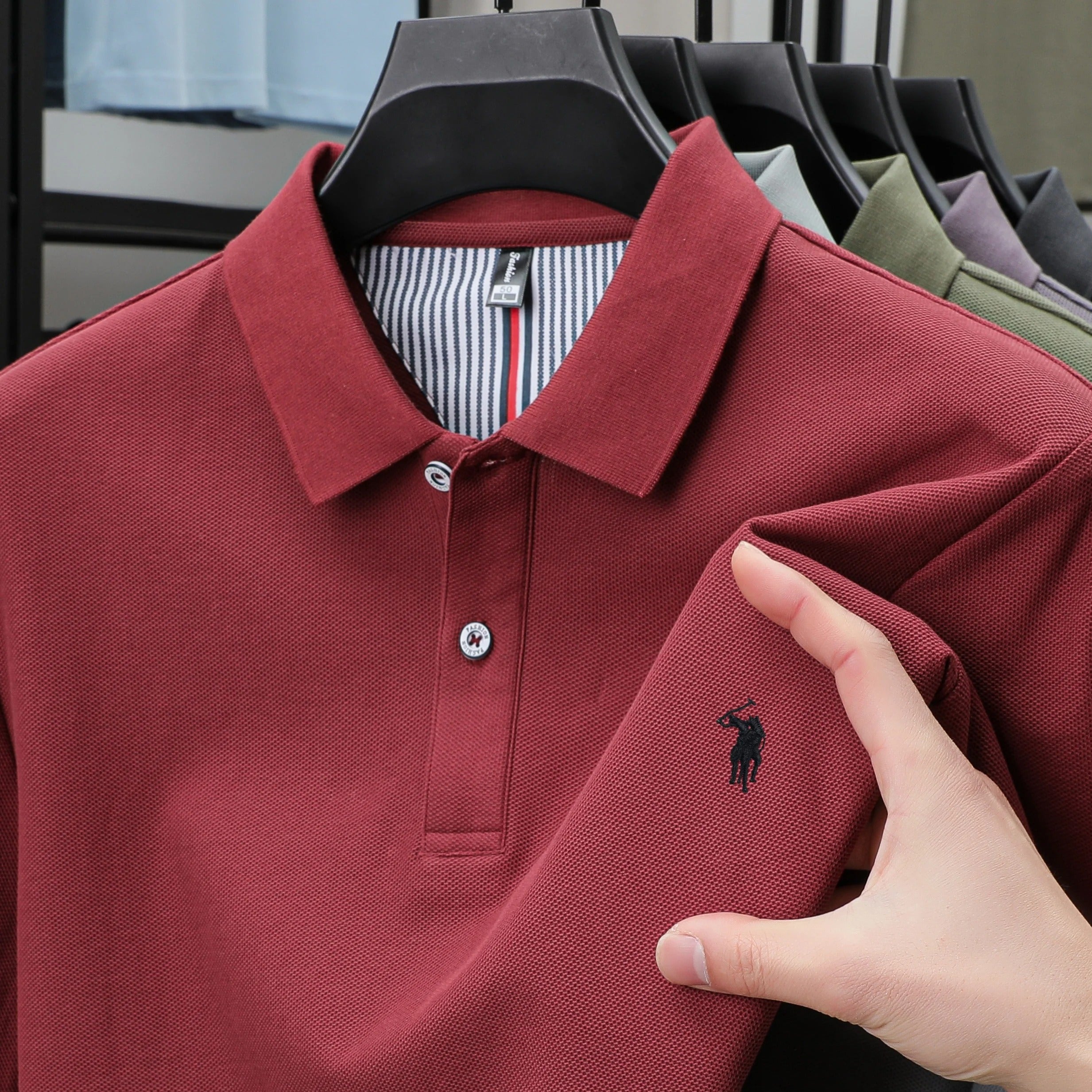 Red Polo Tshirt - A373