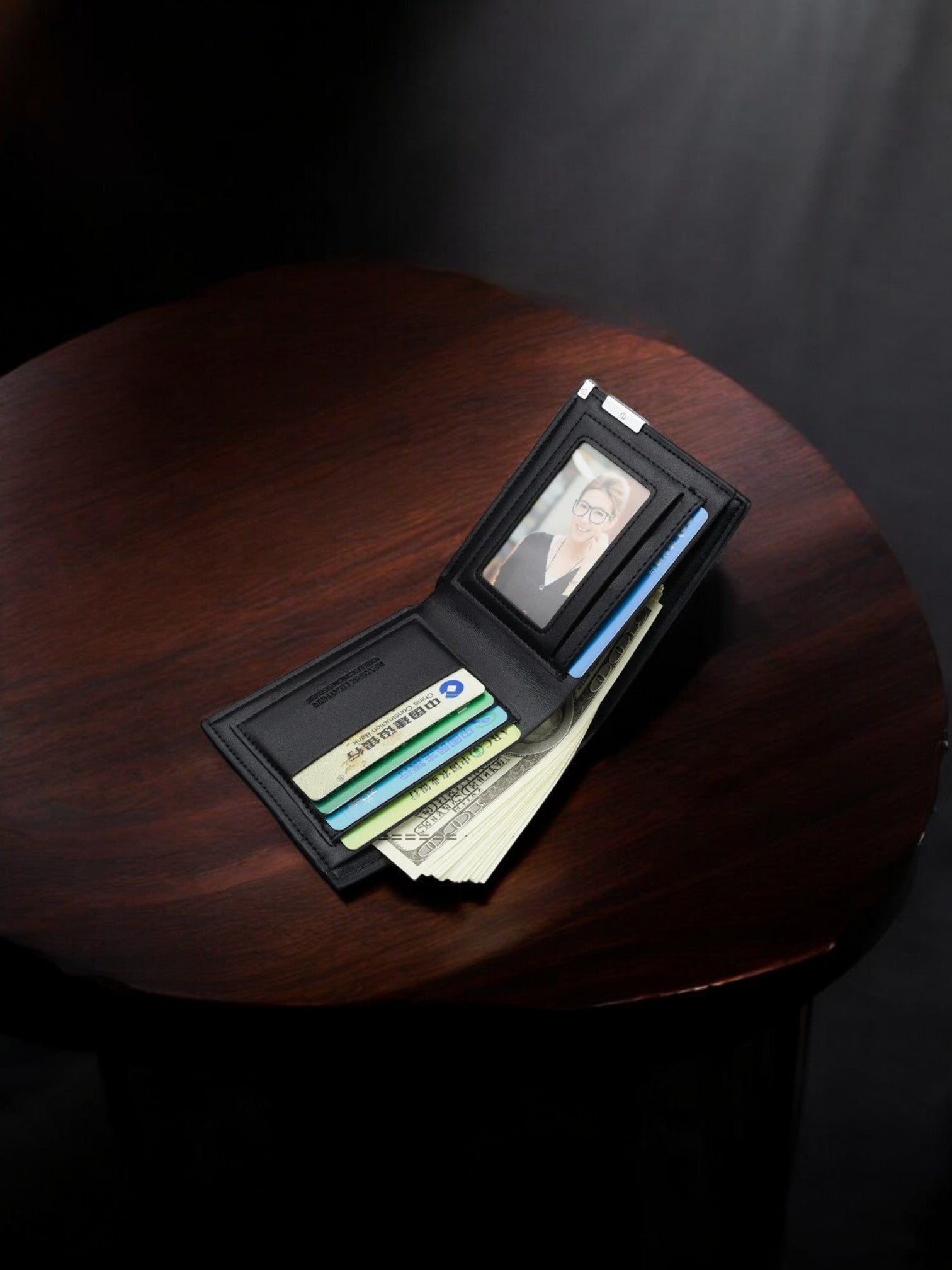 Black Spider Men's Wallet