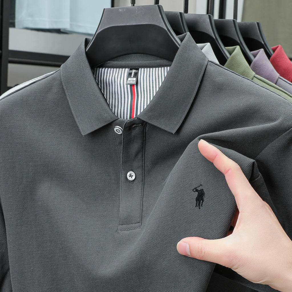 Dark Grey Polo Tshirt - A373