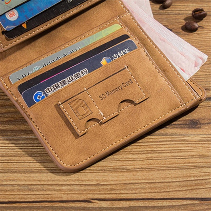 Premium Brown Men's Wallet